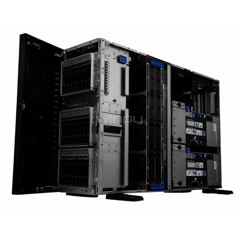Servidor HPE ProLiant ML350 Gen11 (Xeon Silver 4410Y, 32GB DDR5, 8x Bahías 2.5“, Fuente 800W)