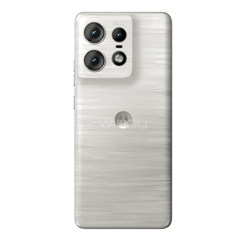 Celular Motorola Edge 50 de 6.7“ (OctaCore, 12GB RAM, 512GB Internos, Blanco)