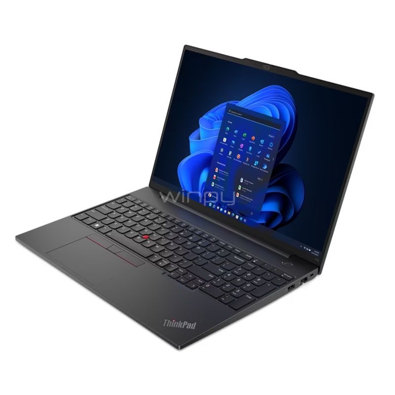 Notebook Lenovo ThinkPad E16 Gen 1 de 16“ (i5-1235U, 8GB RAM, 512GB SSD, Win11 Pro)