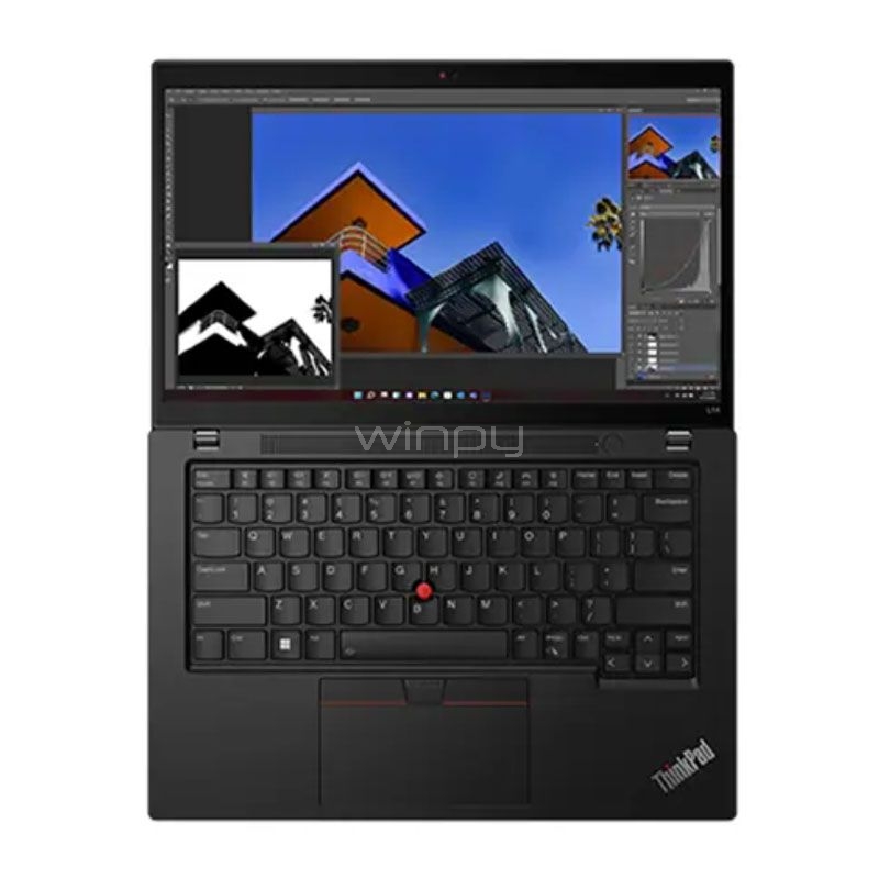 Notebook Lenovo ThinkPad L14 Gen 4 de 14“ (i5-1335U, 8GB RAM, 512GB SSD, Win11 Pro)