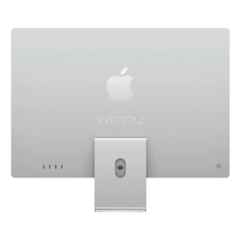 Apple iMac Retina 4.5K de 24“ (Chip M3, 8GB RAM, 512GB SSD, 2023, Silver)