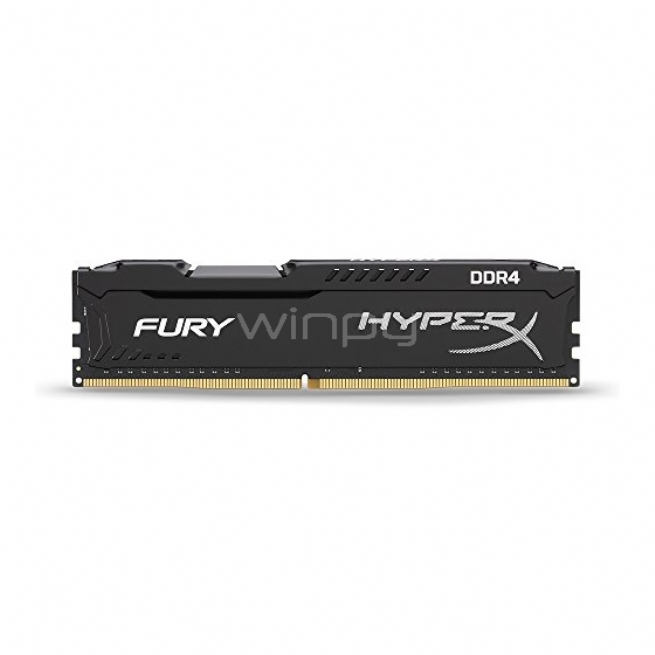 Memoria RAM HyperX FURY BLACK de 8 GB (2133 MHz, DDR4, CL14, DIMM)