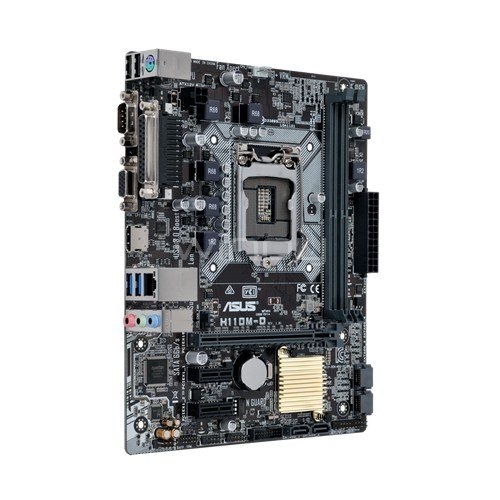 Placa Madre Asus Intel H110M-D (LGA1151 - DDR4 2133MHz - Micro ATX)