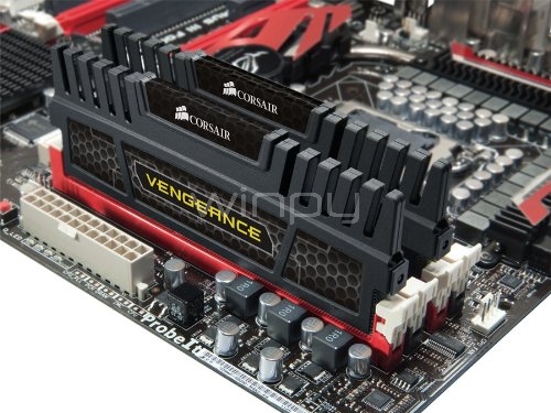 Kit de memoria RAM Corsair Vengeance - de 4 GB  (DDR3, 2 x 4 GB, 2000 MHz, CL10)