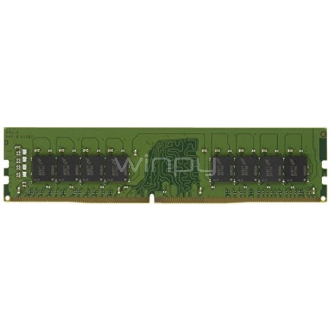 Memoria RAM para PC de 8 GB Kingston KCP421ND8/8 - (2133 MHz DIMM, DDR4, 1,2V, CL15, 288-pin)
