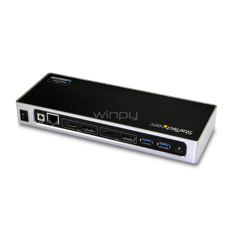 Docking Station 4K Dual con 6 Puertos  USB C / USB 3.0 - StarTech