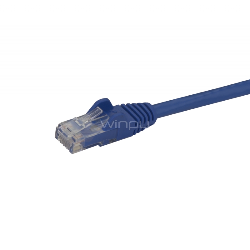 Cable de Red Ethernet Snagless Sin Enganches Cat 6 Cat6 Gigabit 0,5m - Azul - StarTech