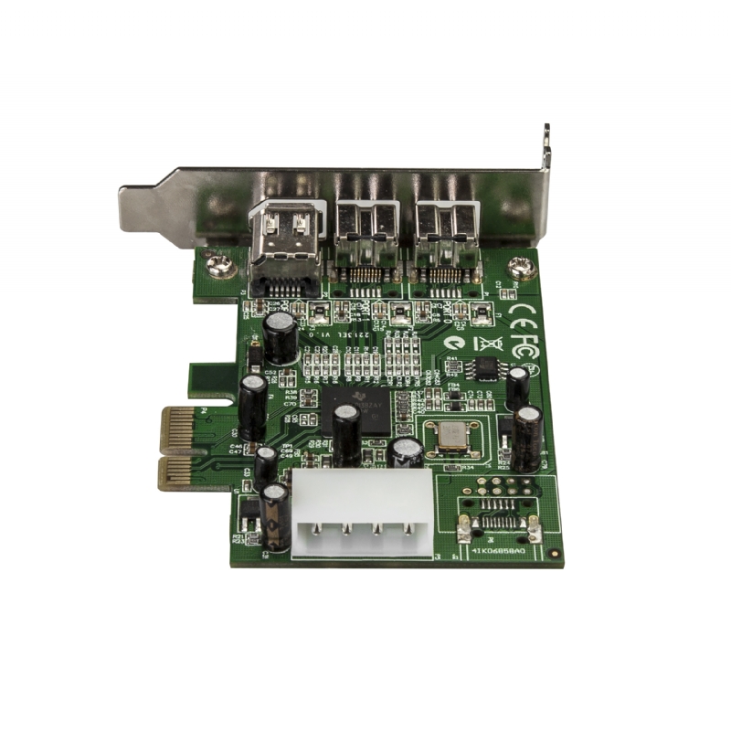 Adaptador Tarjeta FireWire PCI-Express Bajo Perfil de 2 Puertos F/W 800 y 1 Puerto F/W 400 - StarTech