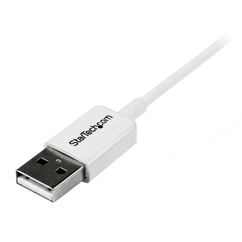 Cable Adaptador 50cm USB A Macho a Micro USB B Macho para Teléfono Móvil Smartphone - Blanco - StarTech