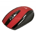 Mouse Klipxtreme Klever Inalámbrico (Dongle USB, Rojo)