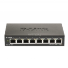 Switch D-Link Gestionado (Ethernet 10/100/1000, 8 puertos, Negro)