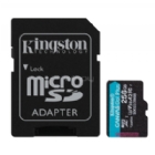 Memoria microSD Kingston Canvas Go! Plus de 256GB (Adaptador SD, 10, UHS-I, U3, V30, A2)