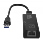 Adaptador de Red XTech de USB 3.0 a RJ-45 (USB 3.0, 1.000Mbps, Negro)
