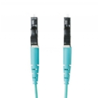 Cable de Fibra Óptica Panduit Opti-Core de 1 metro (LC Duplex, OM4, LSZH, Azul Claro)