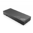Estación de Acoplamiento Lenovo ThinkPad USB-C (USB-A, D-Port, HDMI, VGA, LAN, Audio, 90 W)