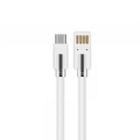 Cable Wesdar T28 de USB-A a USB-C (1 metro, Blanco)