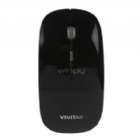 Mouse Vivitar Inalámbrico (1600dpi, Dongle USB, Shine Black)