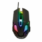Mouse Gamer LvlUp Vertex 5 botones (3.200 dpi, LED Multicolor, Negro)