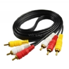 Cable RCA Ultra de 1.8 metros (3 Plug, Audio/Video)