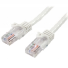 Cable de Red de 10m Blanco Cat5e Ethernet RJ45 sin Enganches - StarTech