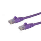 Cable de Red de 10m Púrpura Cat6 UTP Ethernet Gigabit RJ45 sin Enganches - StarTech