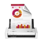Escáner de escritorio compacto en color Brother ADS-1200 (duplex de alta velocidad)