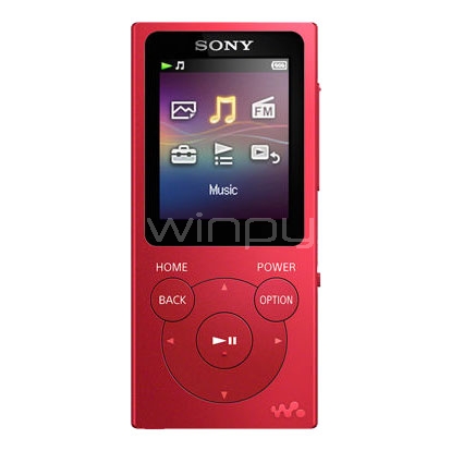 Reproductor MP4 Sony 4GB rojo