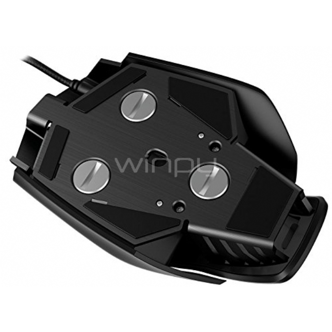 Ratón Corsair para juegos FPS M65 PRO RGB (USB, 12000dpi, negro)
