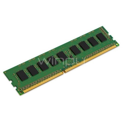 Memoria RAM Kingston de 4GB (DIMM, DDR3, 1333Mhz, CL9)