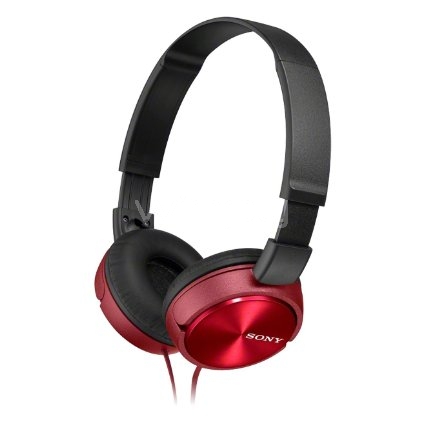 Auriculares Sony MDR-ZX310APR (con micrófono, rojo)