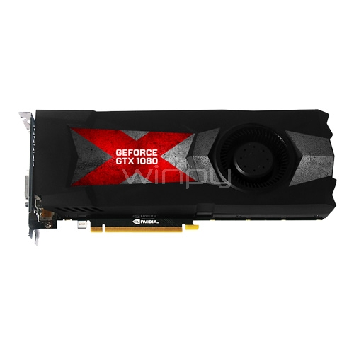 PNY NVIDIA GeForce GTX 1080 - 8GB GDDR5 (VCGGTX10808PB)