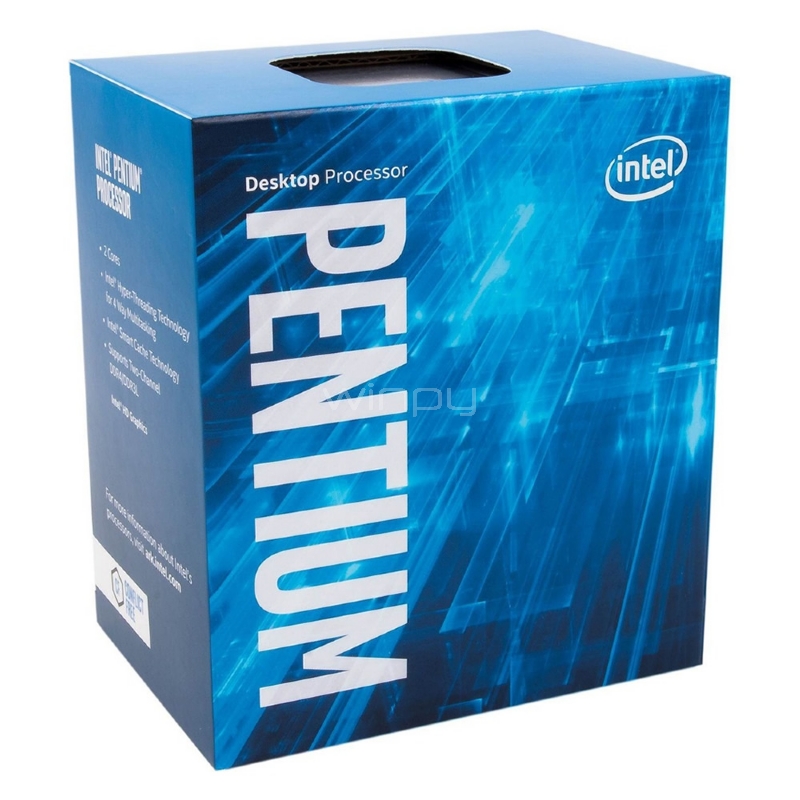 Procesador Intel Pentium G4560 - Kaby Lake  (DDR4-2133/2400, DDR3L-1333/1600, 3,5 GHz)