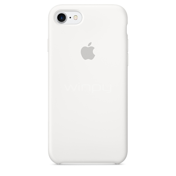 Case silicona para iPhone 7 Apple White