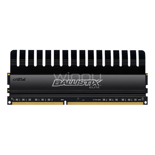 Memoria RAM Ballistix Elite de 4 GB (3000MHz, DDR4, BLACK, UDIMM)