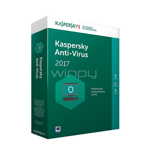 Kaspersky Anti-Virus 2017 - 10PC - KL1171DBKFS