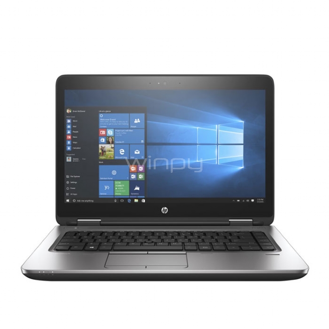 Notebook HP Probook 640 G3 (i7-7600U, 4GB DDR4, 500GB 7200rpm, Pantalla 14, Win10 Pro)