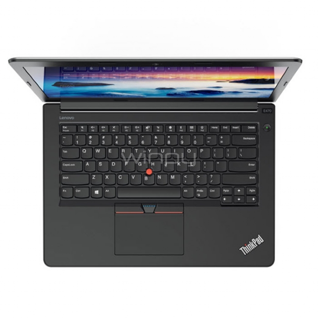 Notebook Lenovo ThinkPad E470 (i3-6006U, 4GB DDR4, 500GB HDD, Pantalla 14, Win10 Pro)