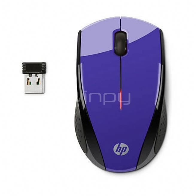 Ratón inalámbrico, púrpura HP X3000