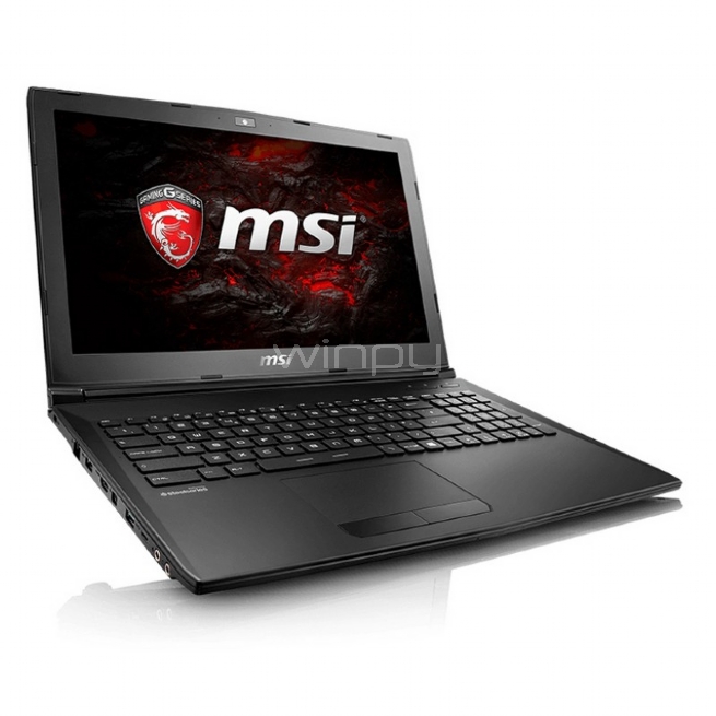 Notebook Gamer MSI GL62M 7RDX (i7-7700HQ, GTX 1050, 8GB DDR4, 1TB 7200rpm, FreeDOS)