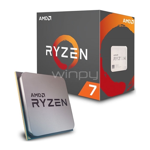 Procesador AMD Ryzen 7 1700 (AM4, OctaCore, 3000Hz,  DDR4-2400)