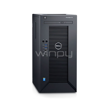 Servidor Dell PowerEdge T30 E3-1225V5 (Xeon E3-1225v5, 8GB DDR4, 1TB 7200rpm, Mini Torre)