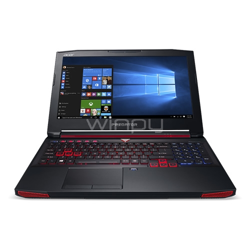 Notebook Gamer Acer Predator 15 - G9-593-788V (Reembalado, i7-6700HQ, GTX1060, 16GB DDR4, 256SSD+1TB)