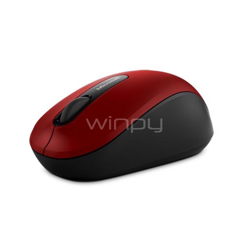 Mouse inalámbrico Microsoft Mobile 3600 (Bluetooth, Rojo)