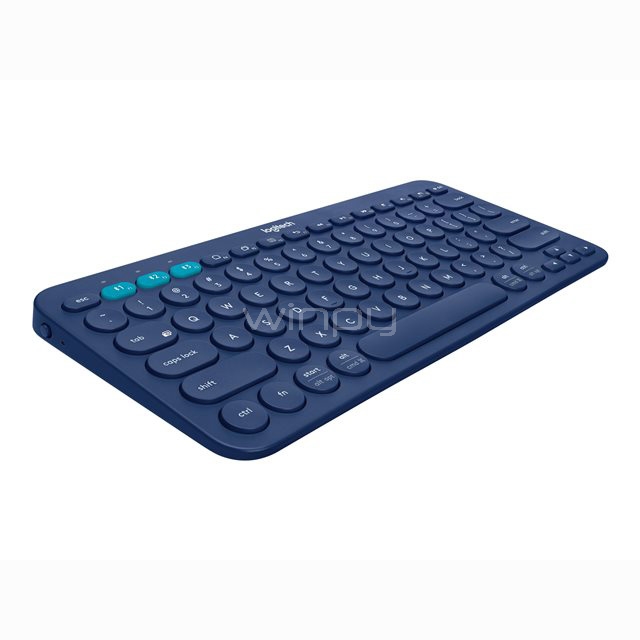 Teclado Logitech Multi-Device K380 (Bluetooth - Azul)