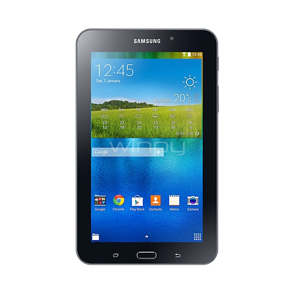 Tablet Samsung Galaxy Tab E 7 (Quad-Core, 1GB RAM, Wifi, Negra)