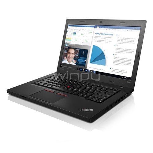 Notebook Lenovo Thinkpad L460 20FVA6ADCL (i3-6100U, 8GB RAM, 500GB HDD, W10Pro)