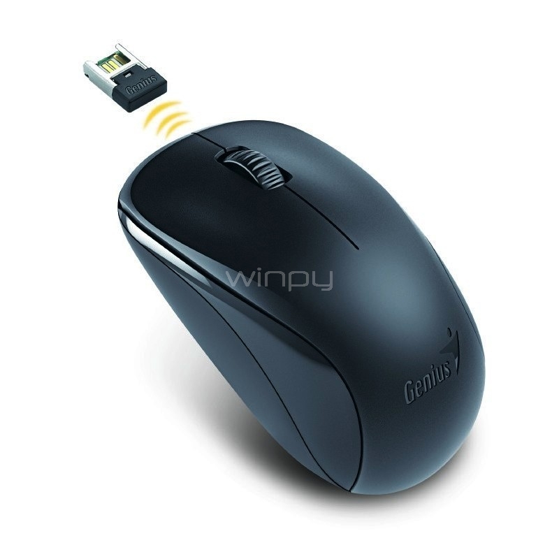 Mouse Genius Inalambrico NX-7000 (Receptor Usb, 1200DPI, Negro)