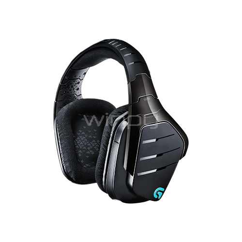 Audífonos Gamer Logitech G933 Artemis Spectrum con Sonido 7,1 (Microfono - Inalambricos - Negro/Azul)