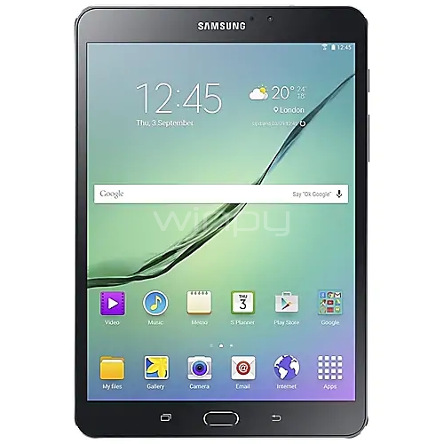 Tablet Samsung Galaxy Tab S2 de 8.0” (OctaCore, 3GB RAM, 32GB Internos, WiFi, Android, Negra)