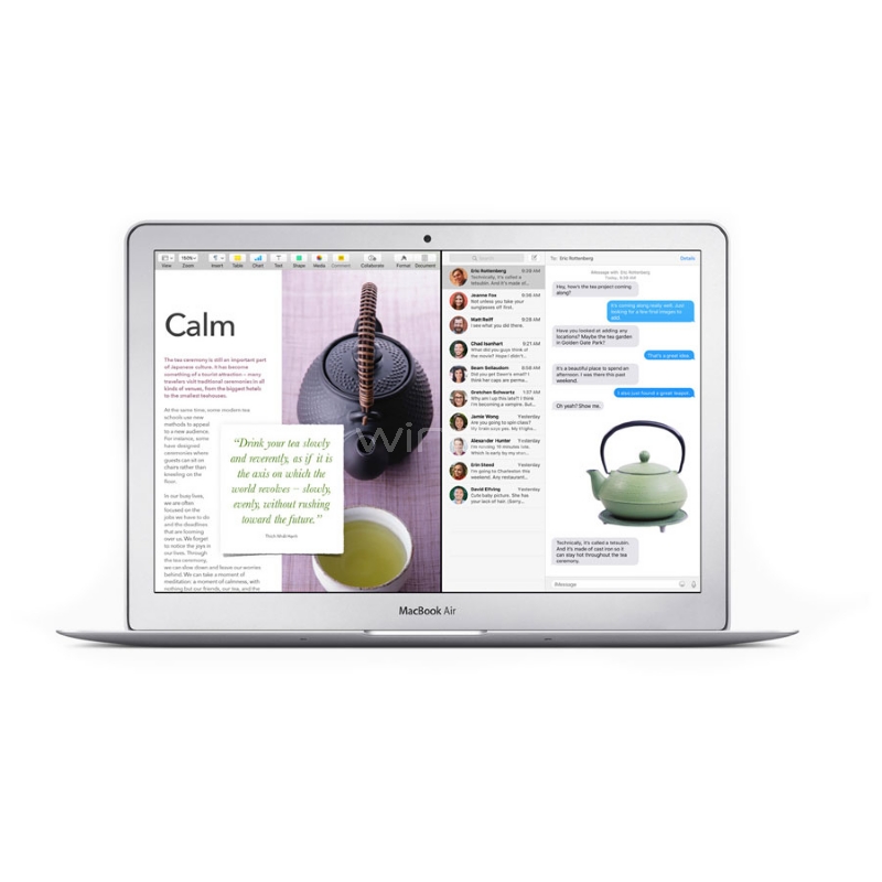 Apple MacBook Air con pantalla de 13,3 (Core i5 a 1,8GHz, 8GB RAM, 128GB SSD, 1,35kg)